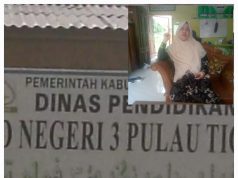 SDN 3 Pulau Tiga Butuh Guru Olahraga, Kepala Sekolah Harap Dinas Pendidikan Beri Perhatian