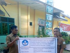 Revitalisasi SMPN 5 Kejuruan Muda Capai 50 Persen, LSM Soroti Transparansi Material Pascabencana